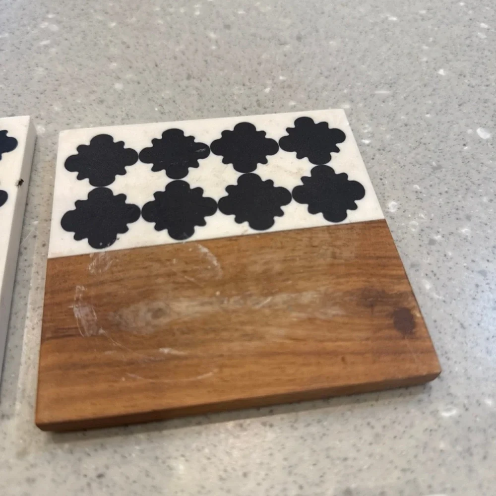 Crate and Barrel coasters